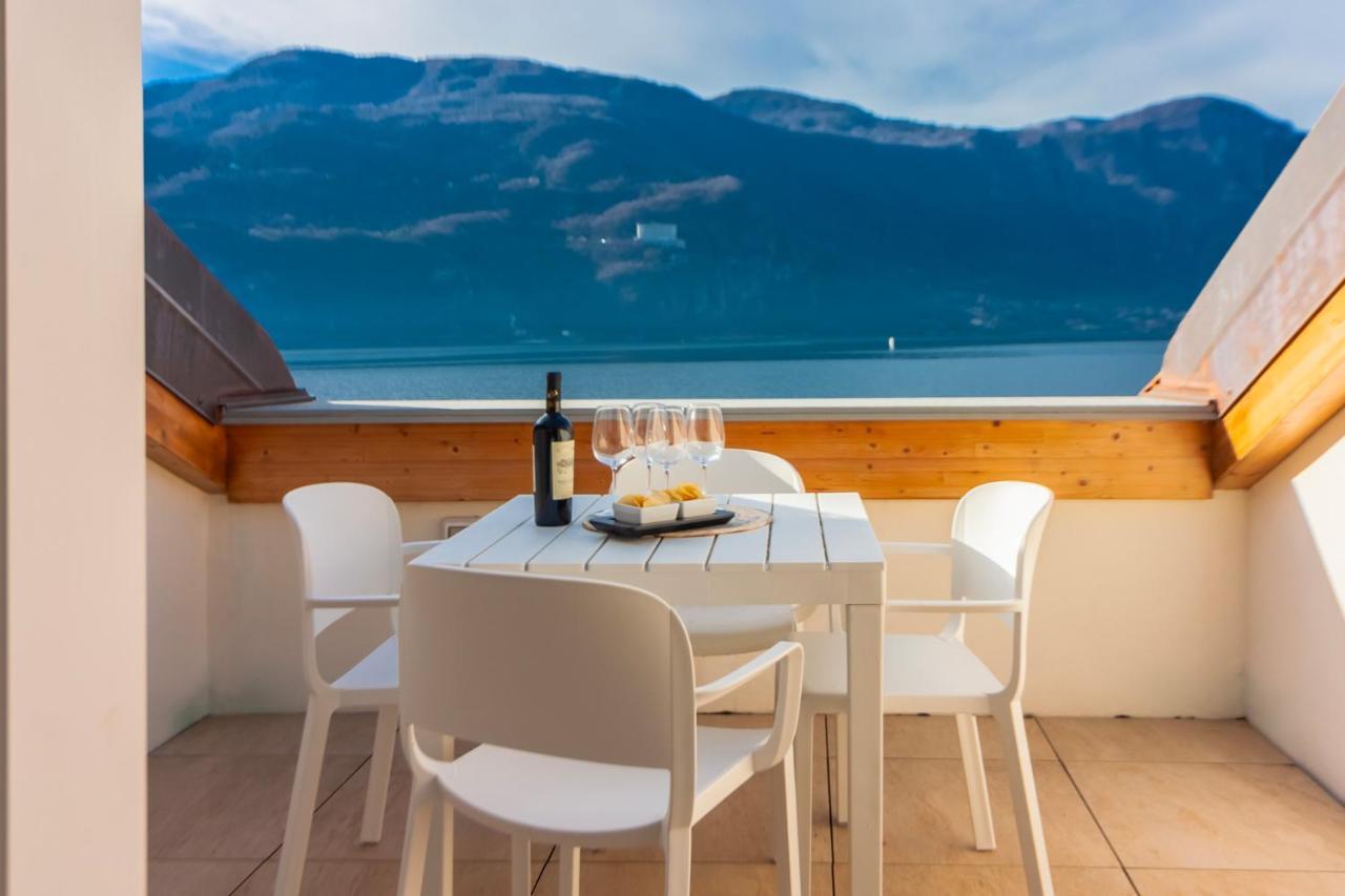 アッバディーア・ラリアーナAglaia Luxury Lake View By Wonderful Italyアパートメント エクステリア 写真